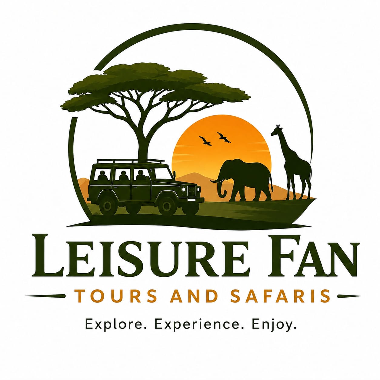 Leisure Fan Tours and Safaris Logo
